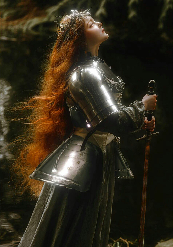 medieval renaissance armure femme