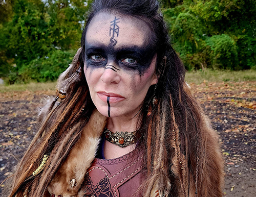 Viking Woman Warrior Cosplay 2023