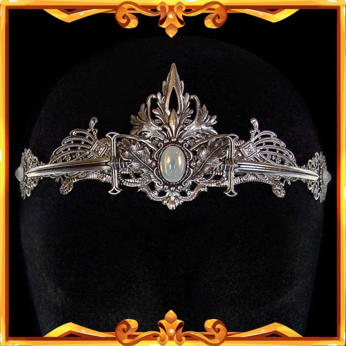 Medieval Sword "Knightess" Crown