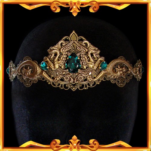 Couronne Médiévale Dragon "Khaleesi"