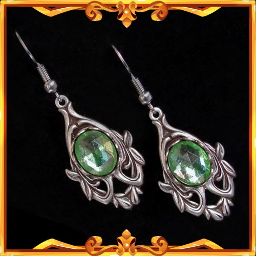 Elven Green "Avalon" Earrings