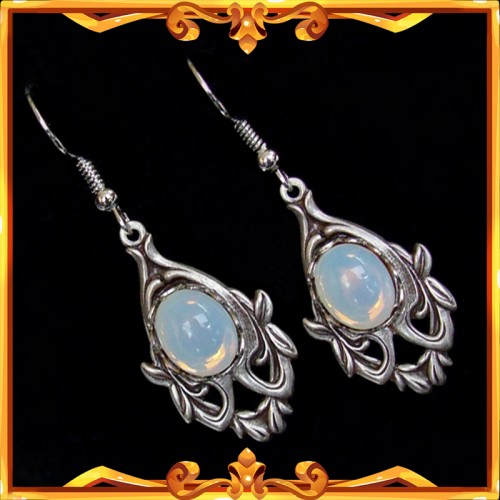 Boucles d'Oreilles "Avalon" Opale