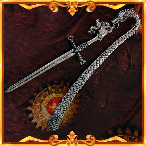 "The Dragon Sword" Bookmark