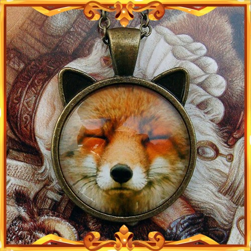 Fox Necklace "Kitsune"