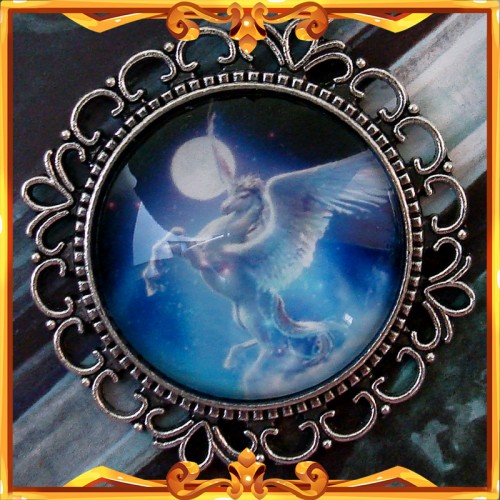 Winged Horse Bookmark "Fantasia"