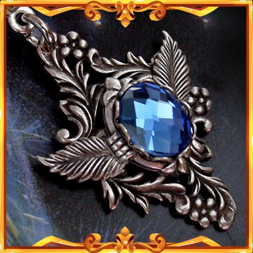 Sapphire "Nymphæ" Necklace