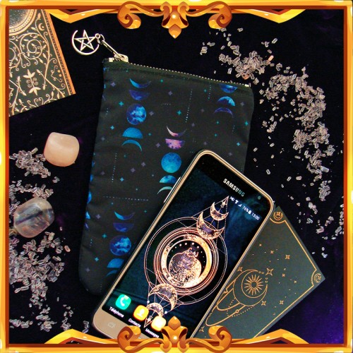 Fabric Phone Case "MoonWitch"