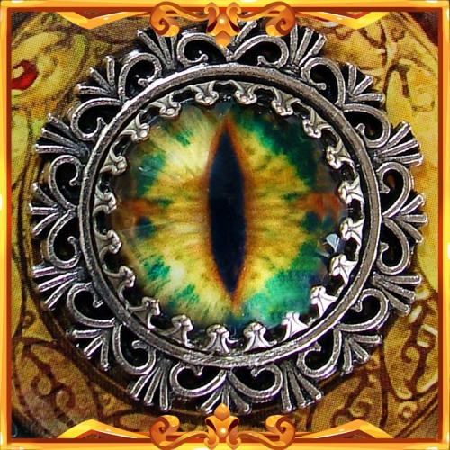 Collier Oeil de Dragon "Venin"