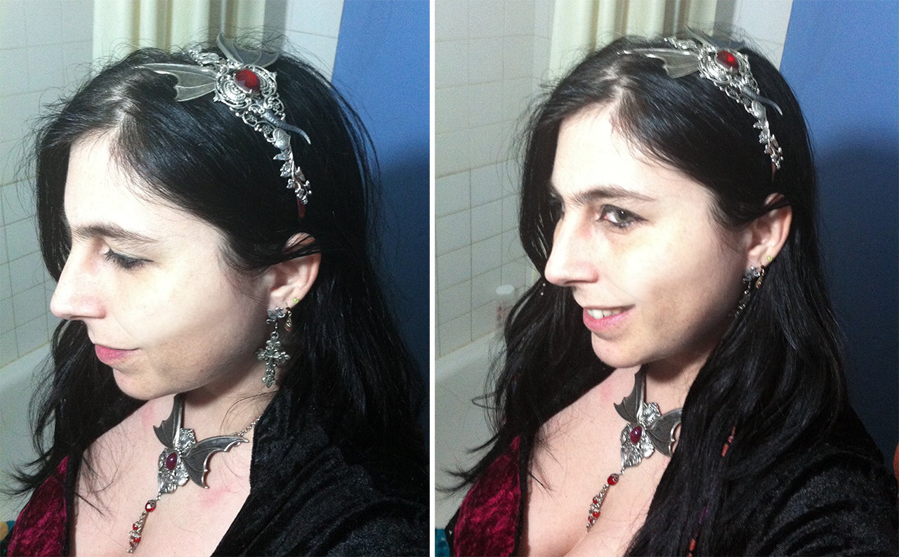 2013 Laetitia The Dragon Queen Headband and Necklace