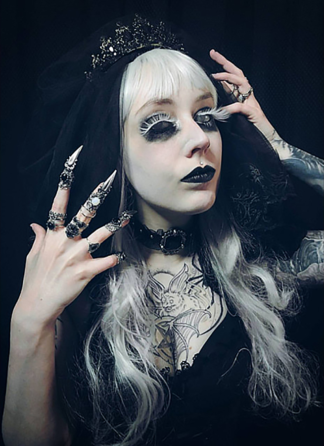 Gothic Girl Fashion 2021 Claw Ring