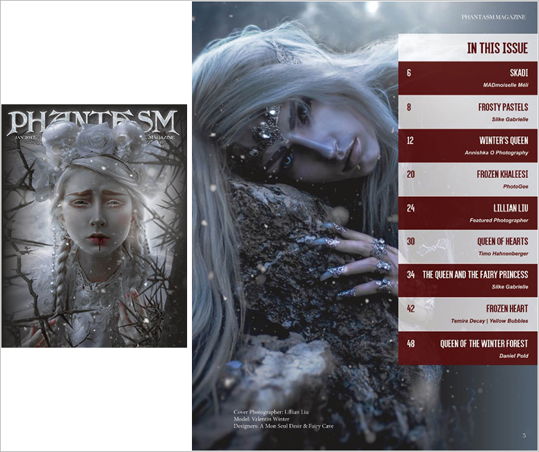 Lillian Liu Valentin Winter Phantasm Magazine 2017