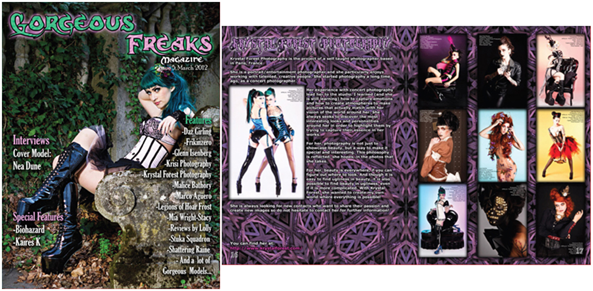 Gorgeous Freaks Magazine 2012
