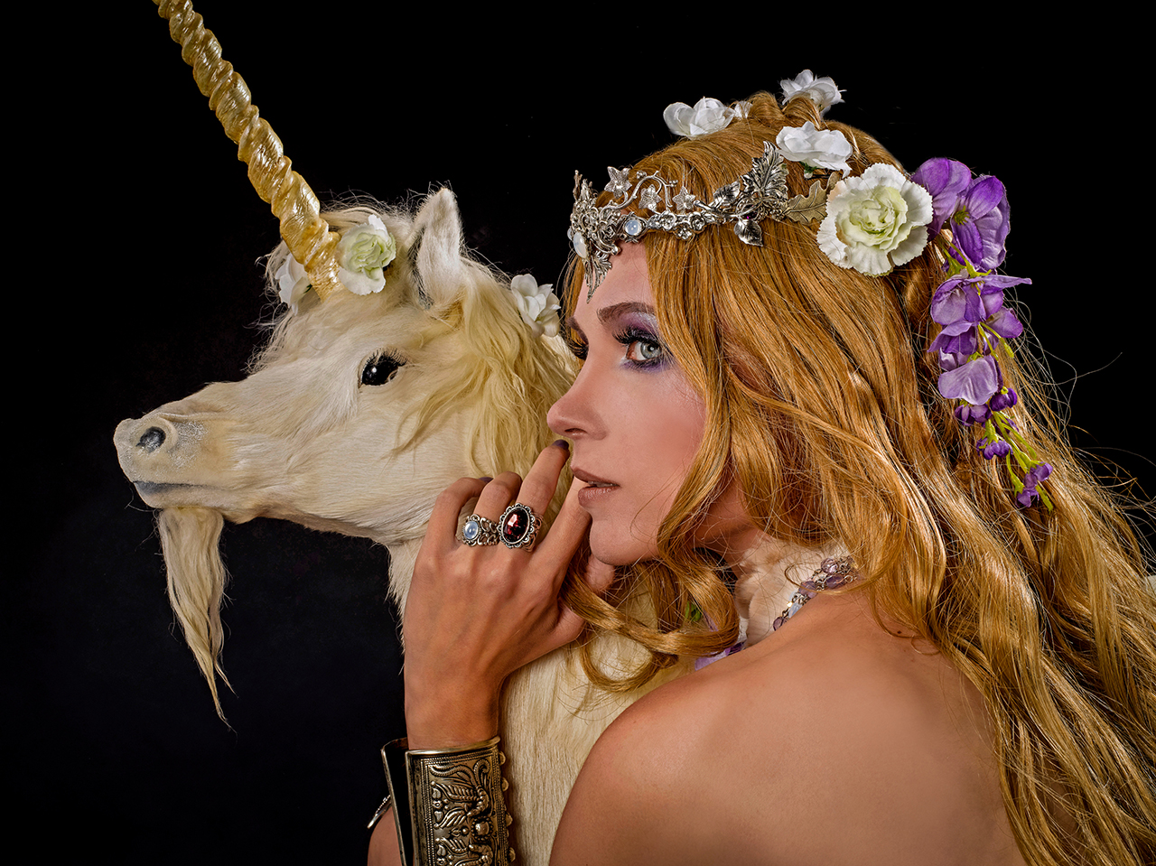 Unicorn Fantasy Fairy Shooting 2013 Alain Naim Charlotte Jennifer Groët A Mon Seul Désir