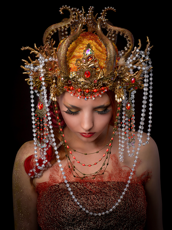 Queen of The Abyss Tentacles Crown Shooting 2014 Alain Naim Jennifer Groët A Mon Seul Désir