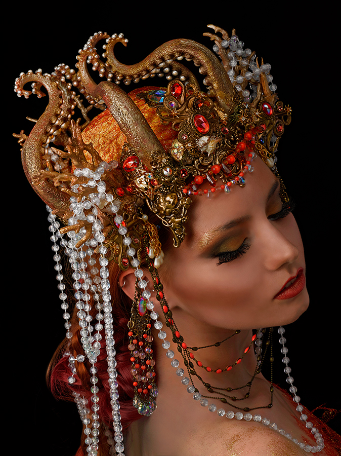 Queen of The Abyss Tentacles Crown Shooting 2014 Alain Naim Jennifer Groët A Mon Seul Désir