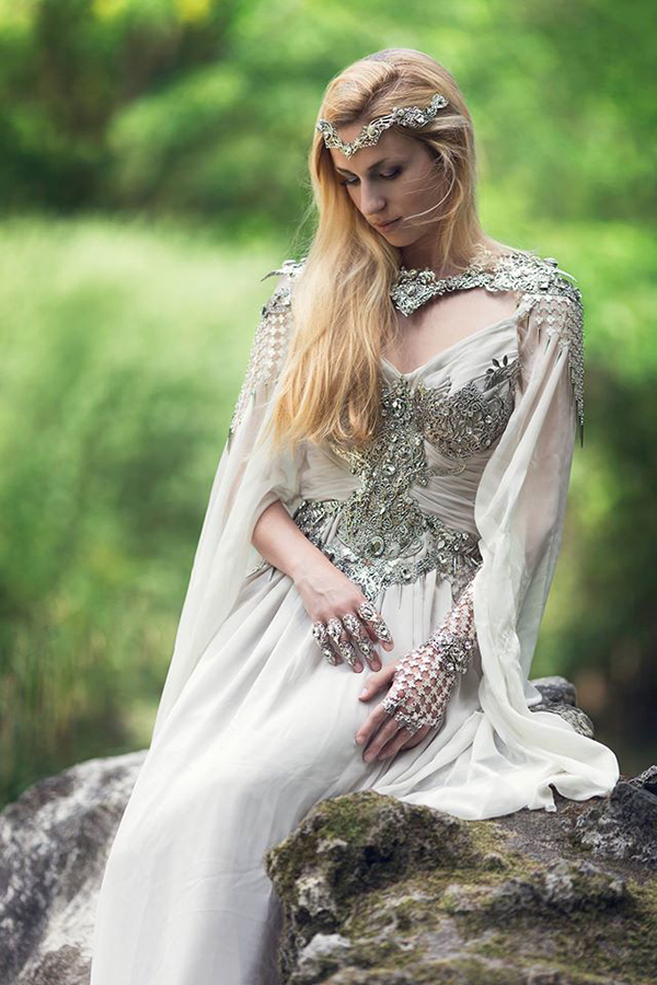  romantic medieval lady Photo shoot 2015 Cyril Sonigo AenOR modèle Jennifer Groët A Mon Seul Désir