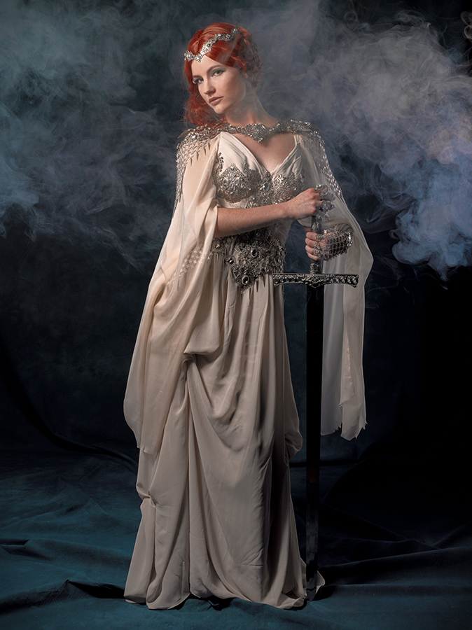 Medieval Sword Lady Avalon Shooting 2015 Dame Medievale Alain Naim Flora Faenix Jennifer Groët A Mon Seul Désir