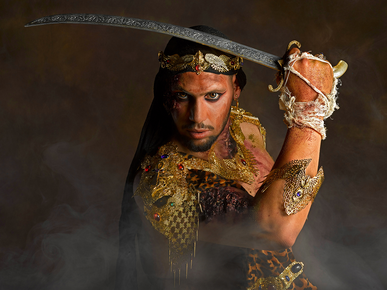 Pharaoh Egypt King Shooting 2015 Alain Naim Al Kymaris JohMakeUp Création A Mon Seul Désir