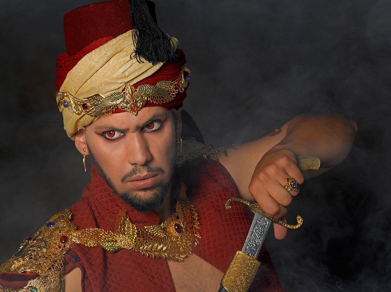 Pharaoh Egypt King Shooting 2015 Alain Naim Al Kymaris JohMakeUp Création A Mon Seul Désir