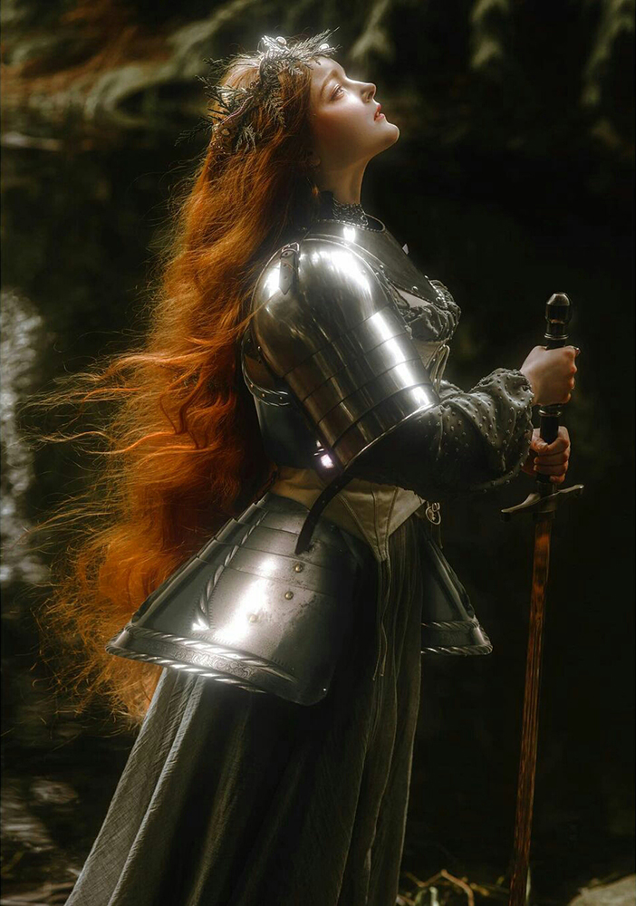 medieval renaissance redhair model