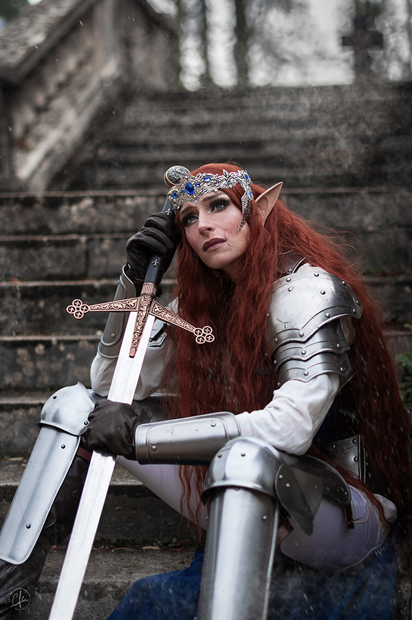 Cosplay de Baldur's Gate avec ClaireObscure modèle par Carlos Photography