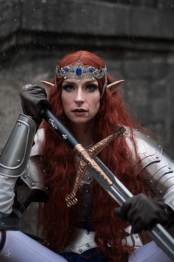 Cosplay de Baldur's Gate avec ClaireObscure modèle par Carlos Photography