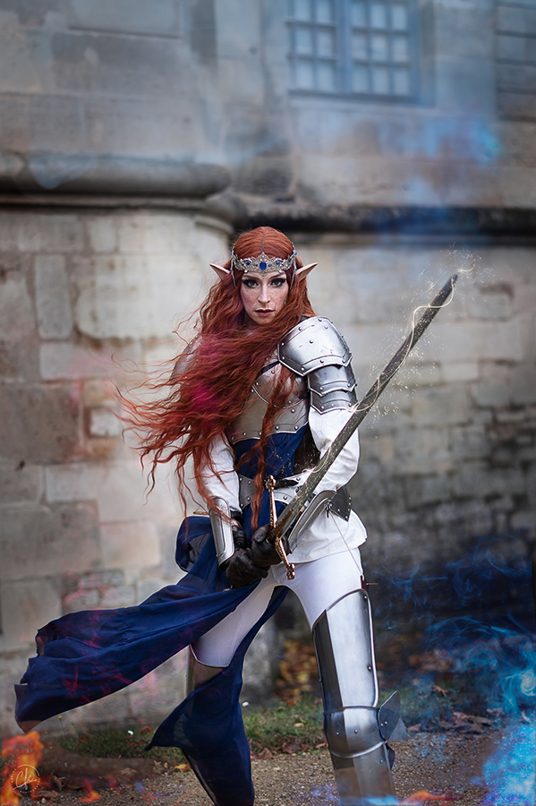 Cosplay de Baldur's Gate avec ClaireObscure modèle par Carlos Photography