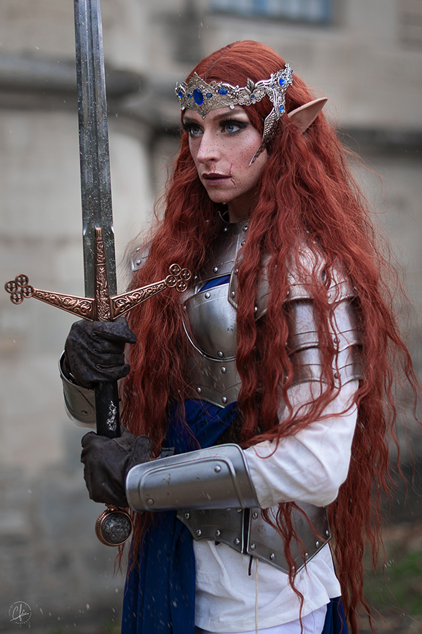 Cosplay de Baldur's Gate avec ClaireObscure modèle par Carlos Photography