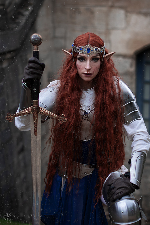 Cosplay de Baldur's Gate avec ClaireObscure modèle par Carlos Photography