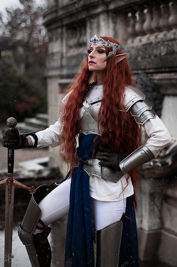 Cosplay de Baldur's Gate avec ClaireObscure modèle par Carlos Photography