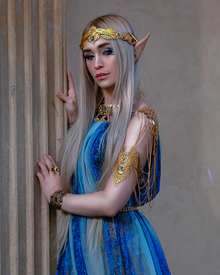 shooting photos Reine d'Egypte Cosplay