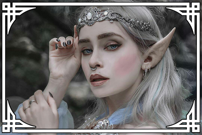 jeune femme elfique