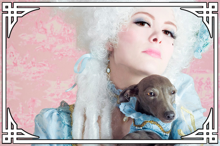 Lola est Marie Antoinette par la photographe Vaneszsa S'amuse en 2008