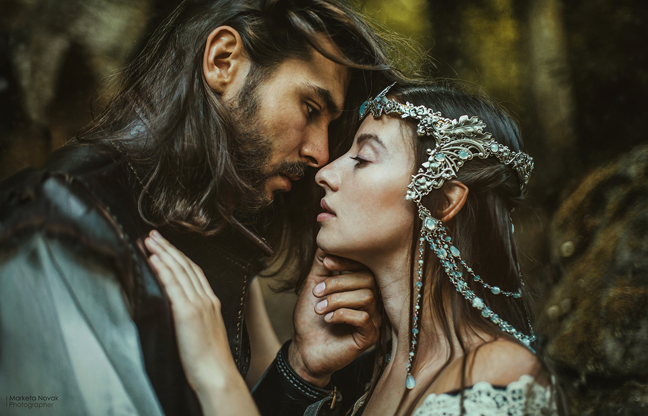 Beren and Luthien Shooting 2018 Marketa Novak Lilien Black Roman Dvořák Niki Brabcová A Mon Seul Désir