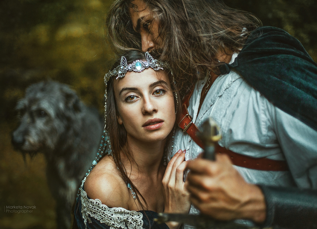 Beren and Luthien Shooting 2018 Marketa Novak Lilien Black Roman Dvořák Niki Brabcová A Mon Seul Désir