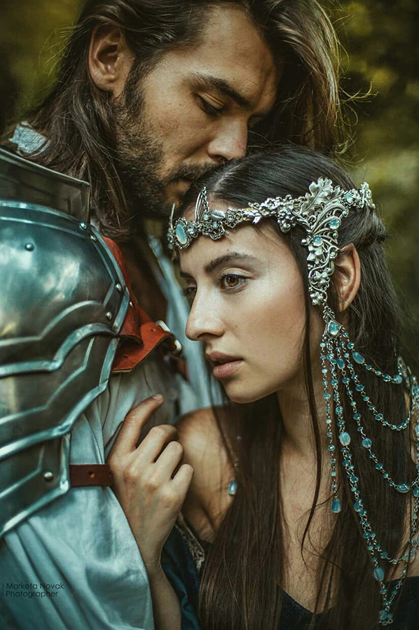 Beren and Luthien Shooting 2018 Marketa Novak Lilien Black Roman Dvořák Niki Brabcová A Mon Seul Désir