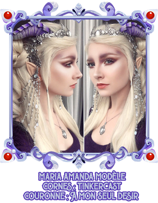 Laissez vous envoûter par cette couronne de rêve elfique librement inspirée par le mariage de la belle Arwen dans le film "Le Seigneur des Anneaux"