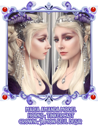 Let yourself be enchanted by this elven dream crown freely inspired by the wedding of the beautiful Arwen in the movie "The Lord of the Rings"