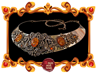 Le légendaire Collier des Brisingar appartenant à la déesse Viking Freyja issu de la mythologie nordique et Viking