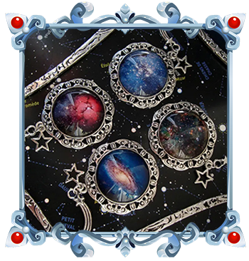 Marque Page Galaxie Etoiles Planete Espace Astres