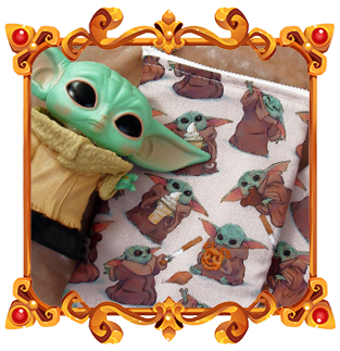 Grogu Fabric phone cover : the perfect gift for Baby Yoda fans !