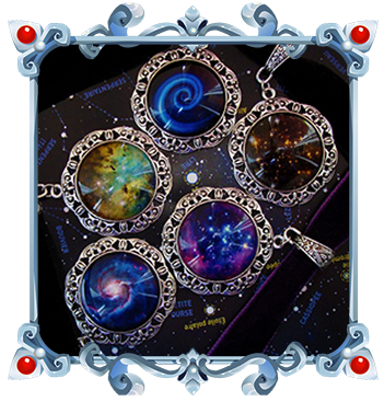 collier etoile galaxie spatial stellaire astral