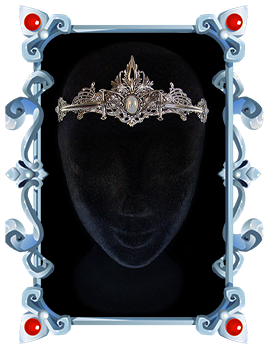Knightess Medieval Crown with Swords