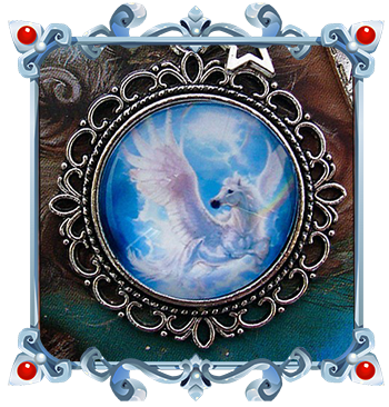 Winged Horse Pegasus Fantasy Bookmark Mythical Creature