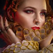💋👑❤
Photographer @stark.janus
Model @johanna_vltava 
Outfit @amonseuldesir_boutique 
❤👑💋
#Ruff #Elizabethan #HistoricalCosplay #ElizabethanRuff #Beauty #Model #Modeling #AltModel #MakeUp #GingerModel #RedHair #RedHead #Ruffs #LaceRuff #TudorStyle #TheTudors #Glamour #GlamourModel